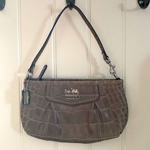 Authentic Coach Leather Wristlet